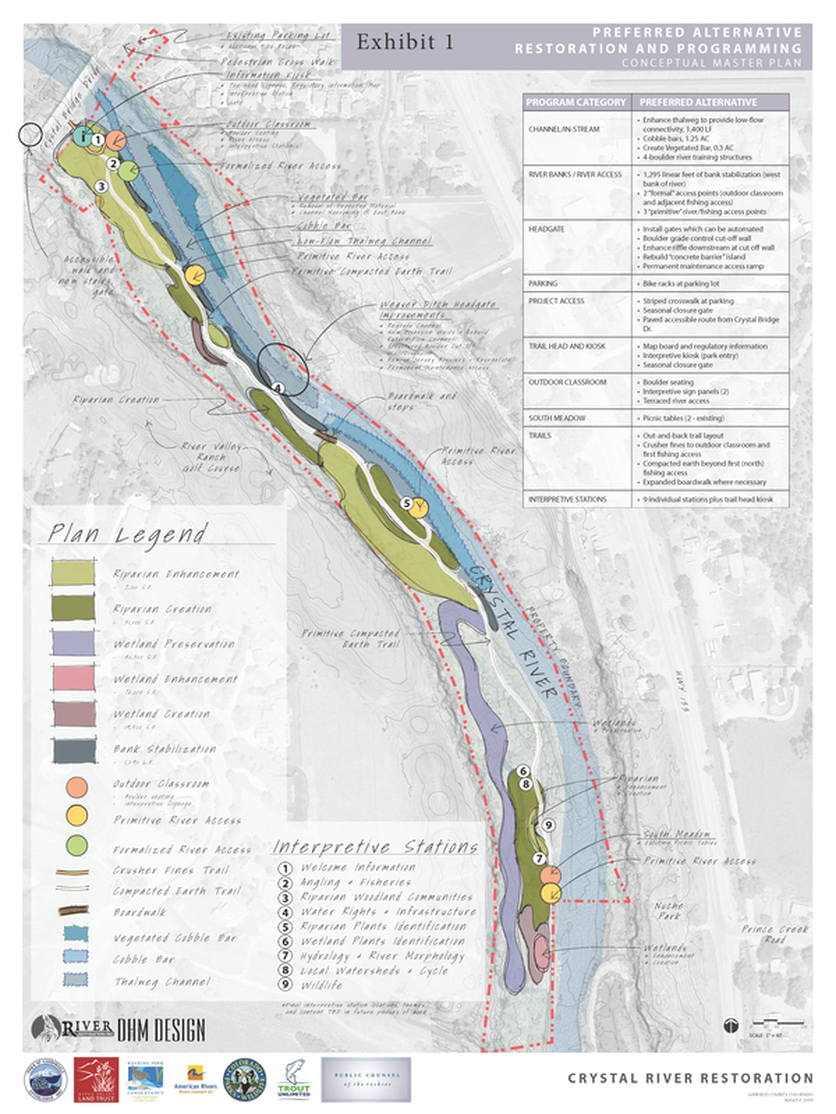Riverfront Park Proposal Map